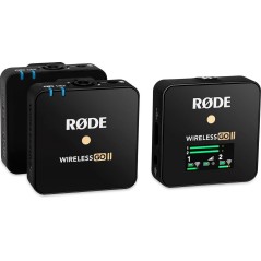 RØDE Wireless GO II - Premium Wireless Audio Transmission System for Crystal Clear Sound